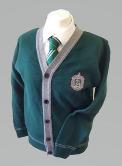 OFFICIAL WARNER BROS. HARRY POTTER SLYTHERIN QUIDDITCH CARDIGAN